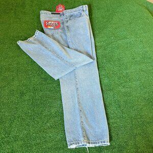 Company 81 Vintage-inspired Loose Straight Fit Baggy Blue Jeans Size 38x32 NWT